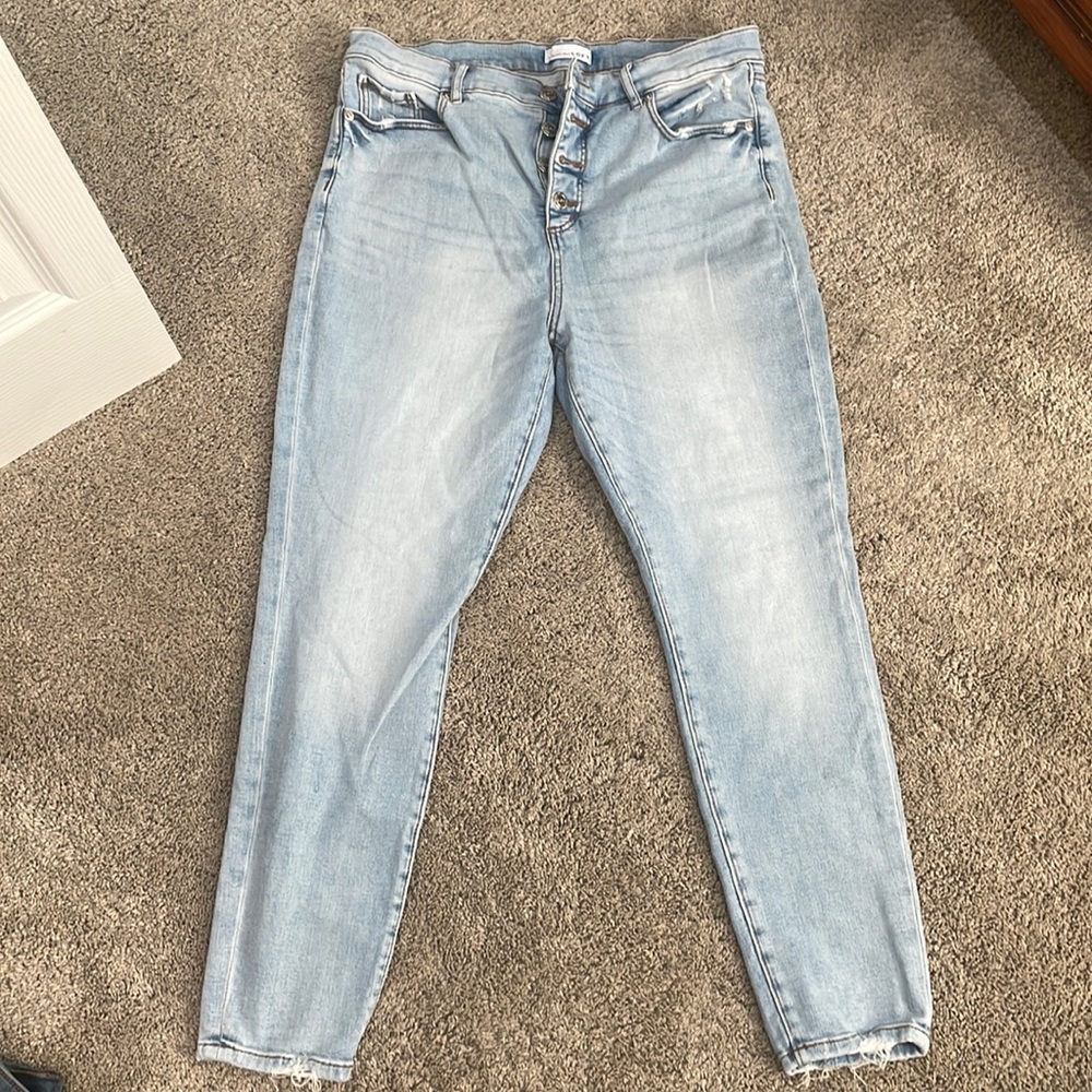 High waisted / skinny / size 32/14